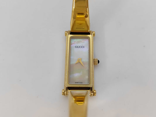GUCCI 1500 0346233 Quartz Shell Dial Women's Watch