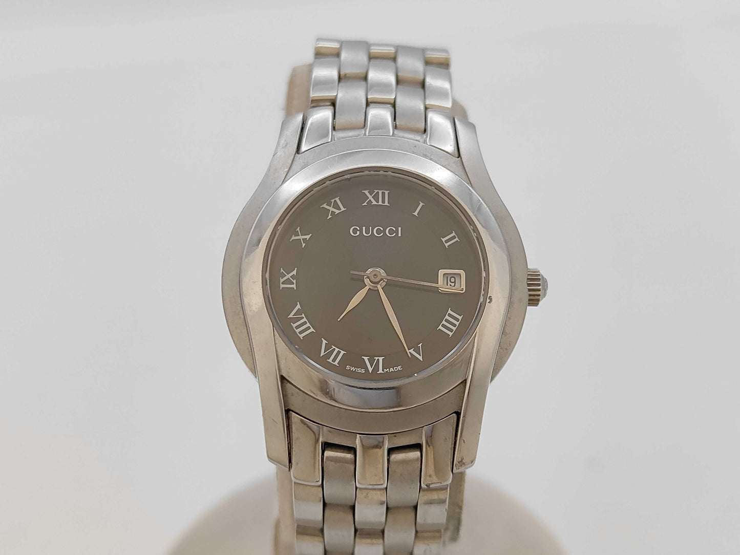 GUCCI 5500L 0137031 Quartz Black Dial Women's Watch