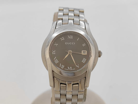 GUCCI 5500L 0137031 Quartz Black Dial Women's Watch