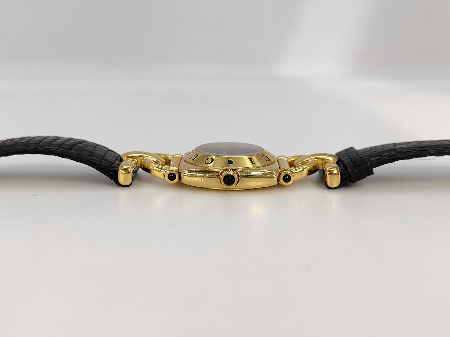 GUCCI 6300L 0040832 Quartz Black Dial Women's Watch