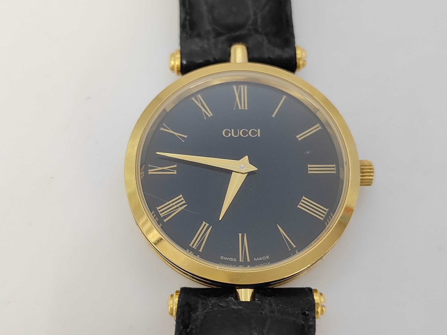 GUCCI Sherry Line 3000M Quartz Black Dial Women's Watch