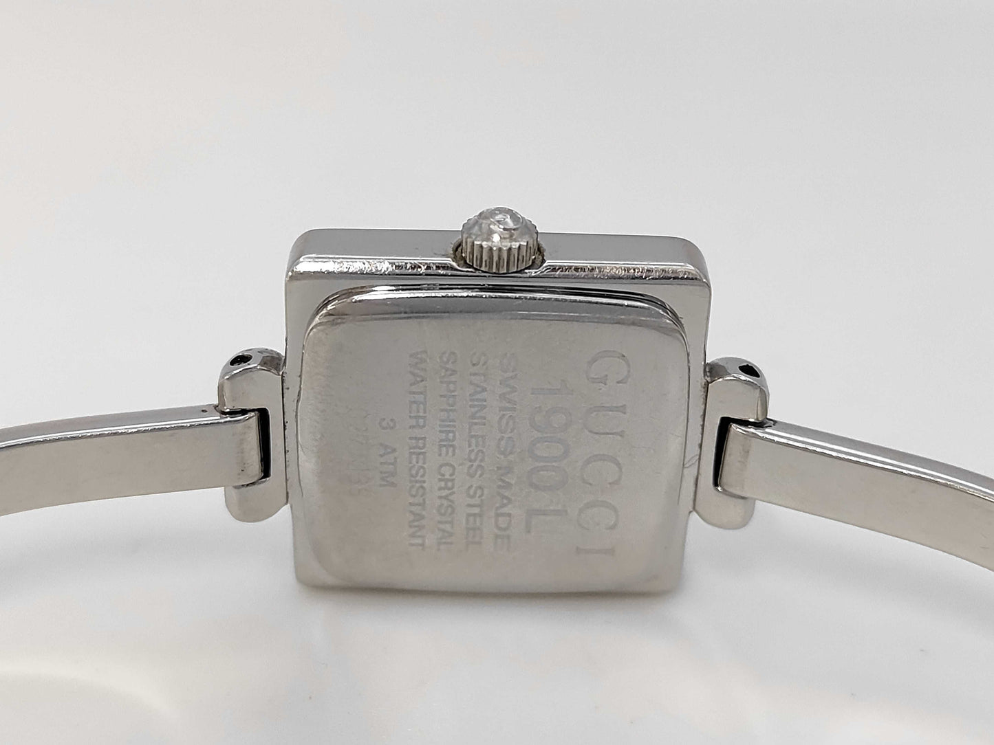 GUCCI 1900L 0277238 Quartz Silver Dial Women's Watch