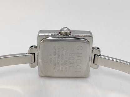 GUCCI 1900L 0277238 Quartz Silver Dial Women's Watch