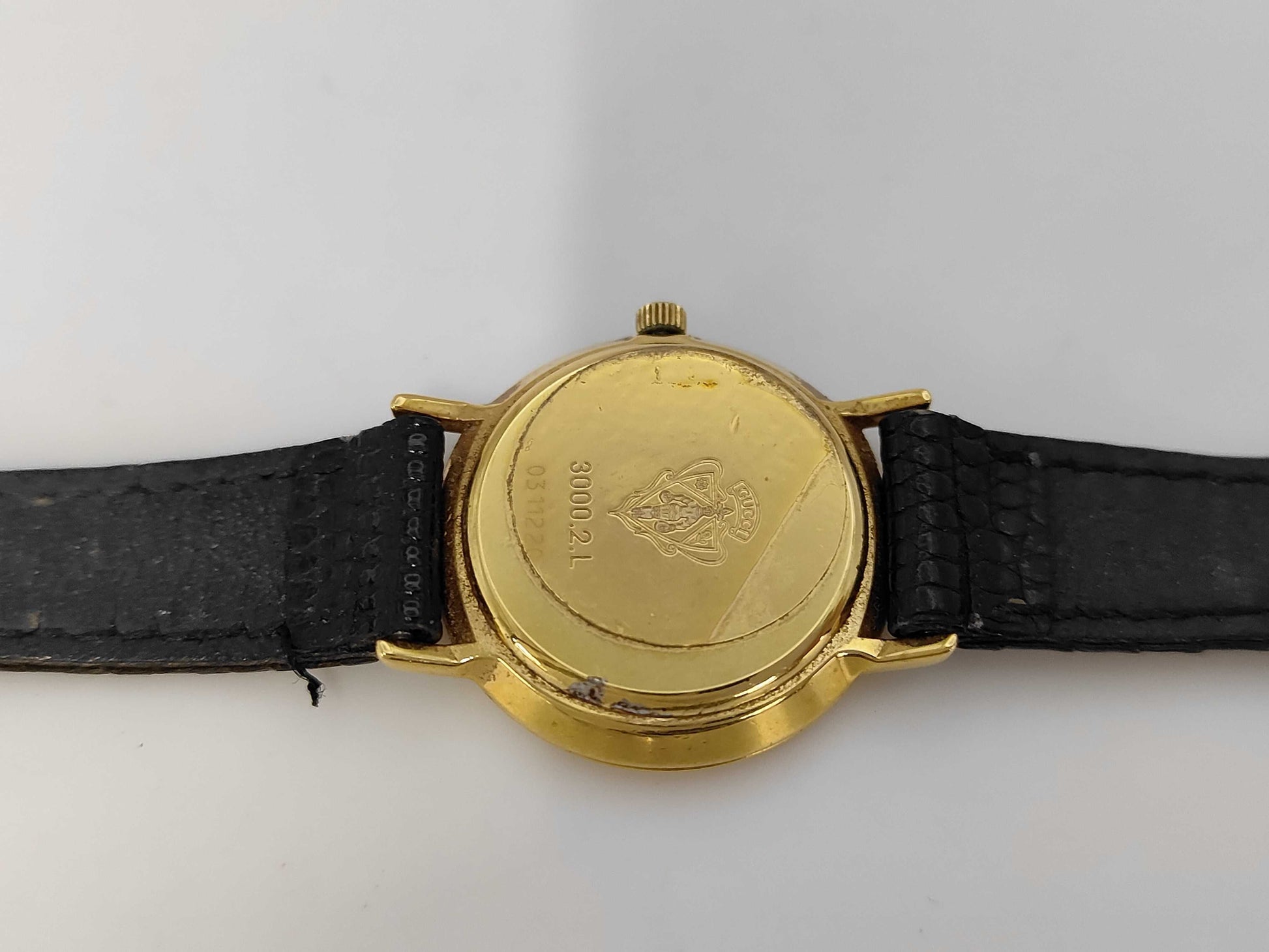 GUCCI 3000.2.L 0311220 Quartz Black Dial Women's Watch