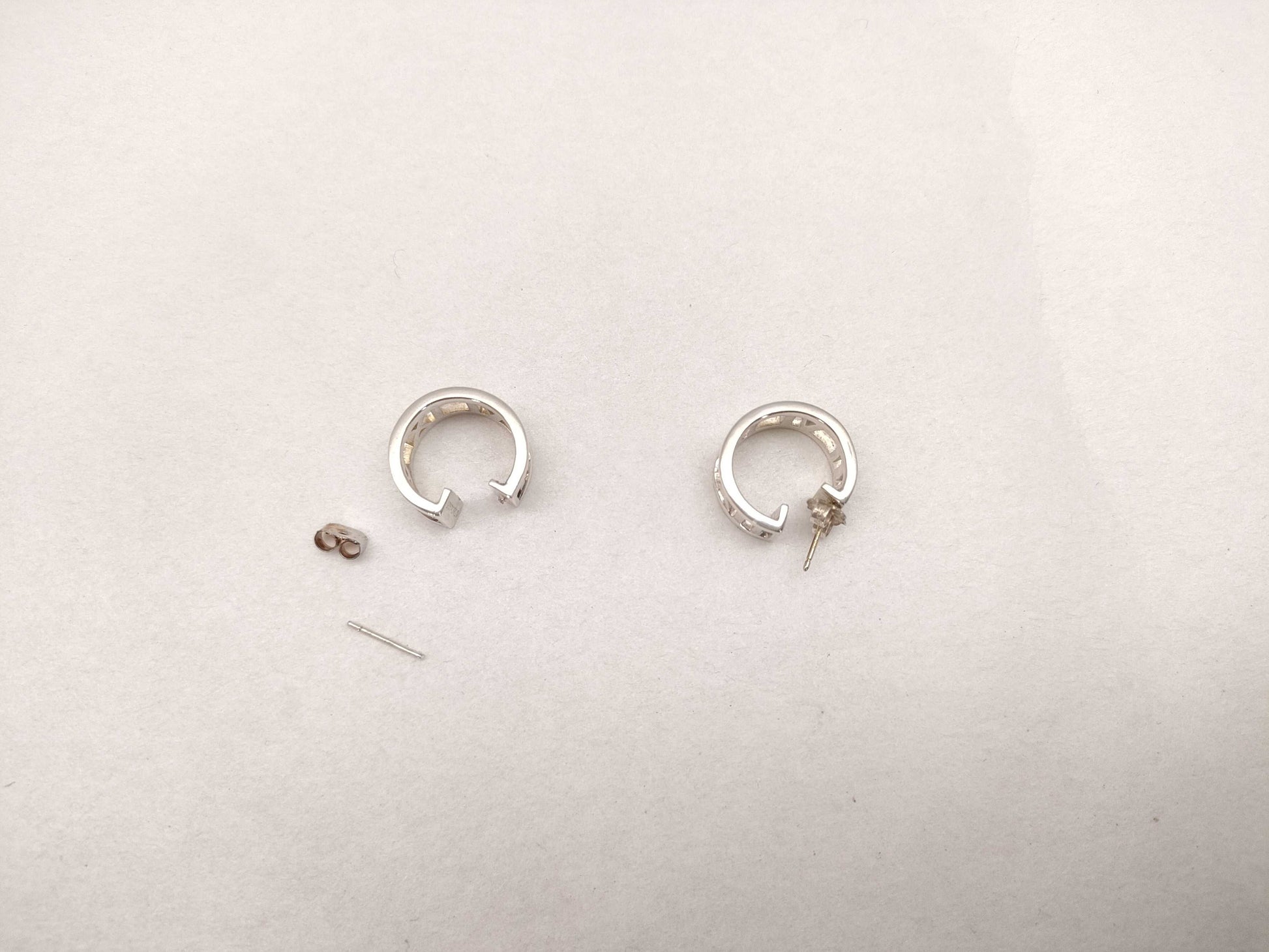 Tiffany & Co. Tiffany Atlas Earrings, 925 Sterling Silver