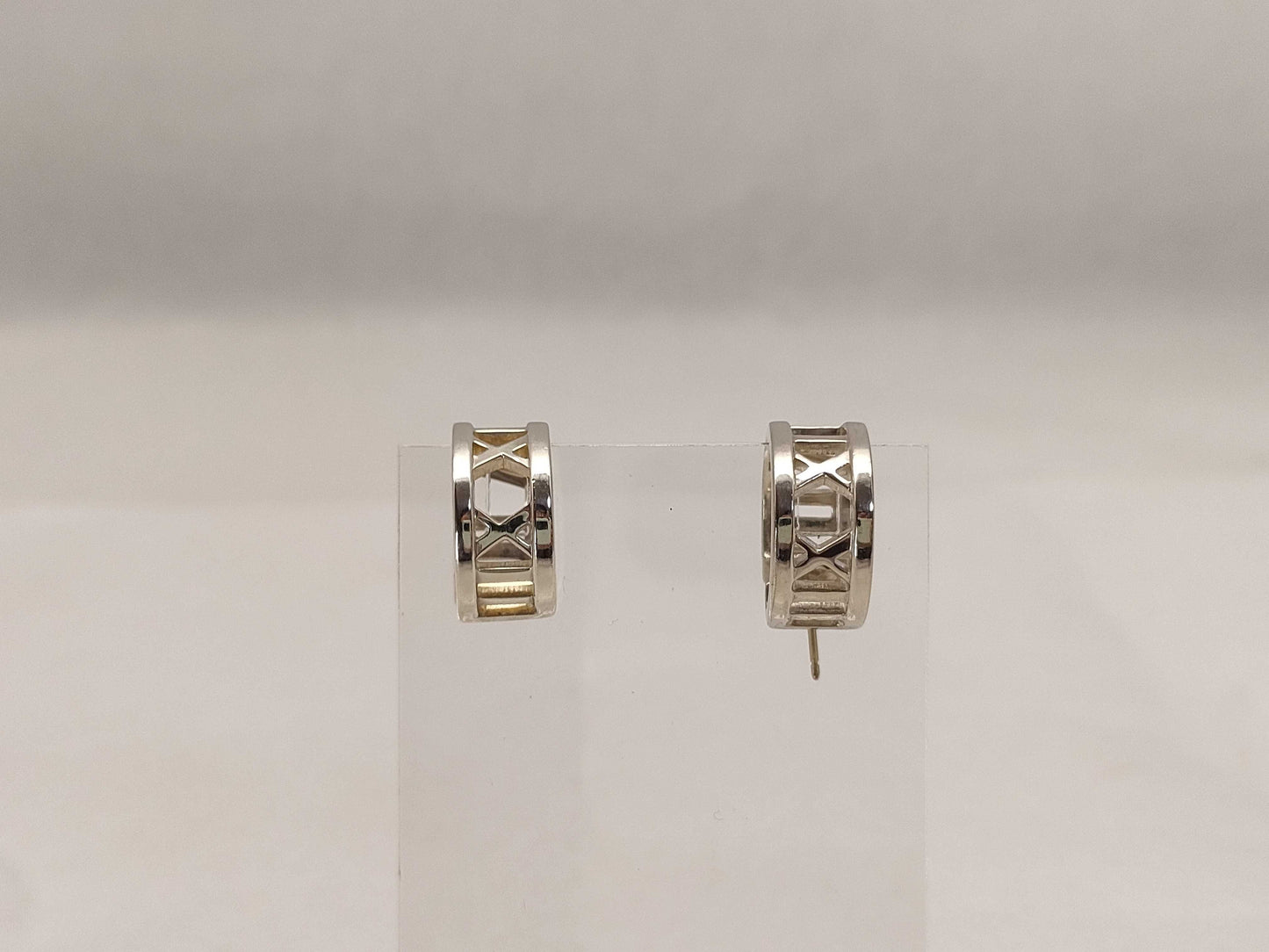 Tiffany & Co. Tiffany Atlas Earrings, 925 Sterling Silver