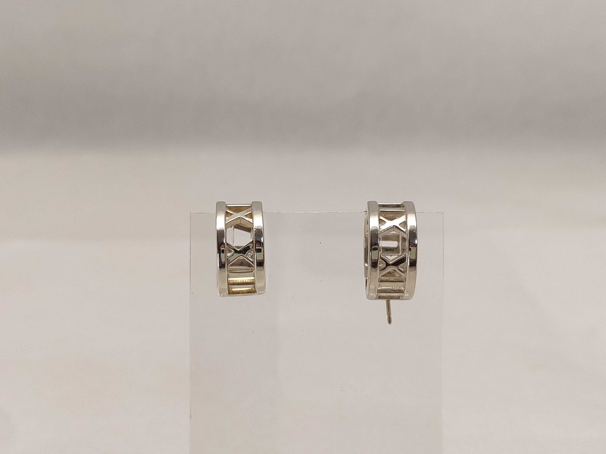 Tiffany & Co. Tiffany Atlas Earrings, 925 Sterling Silver