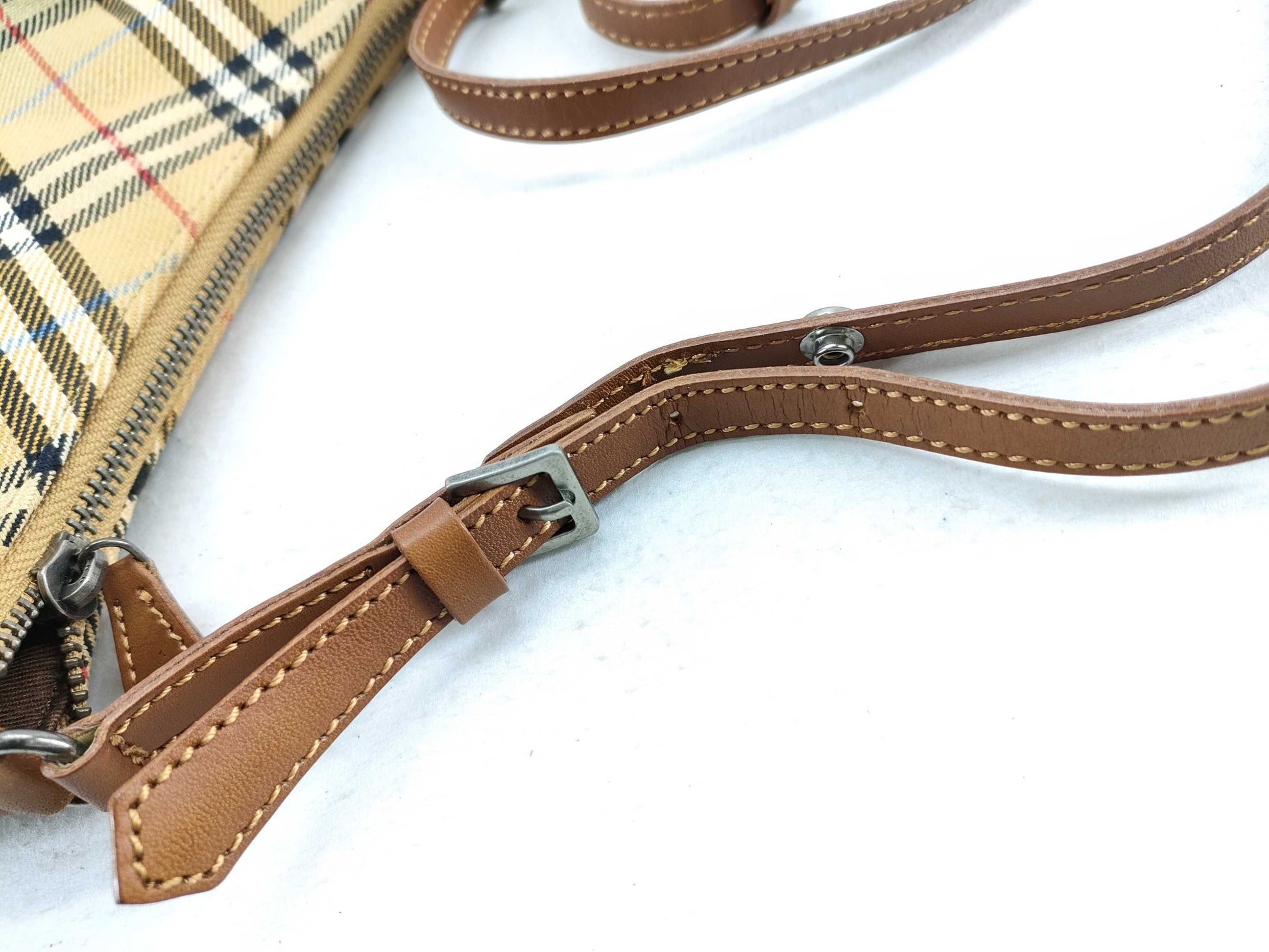 BURBERRY Blue Label Burberry Shoulder Bag Red