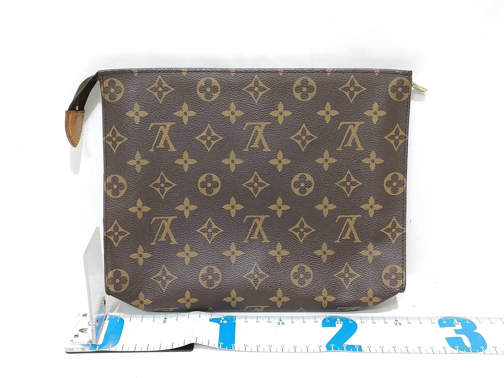 LOUIS VUITTON Monogram Louis Vuitton M47542 Poche Toilette 26 TH0994 Second Bag Clutch Bag Monogram Second Bag