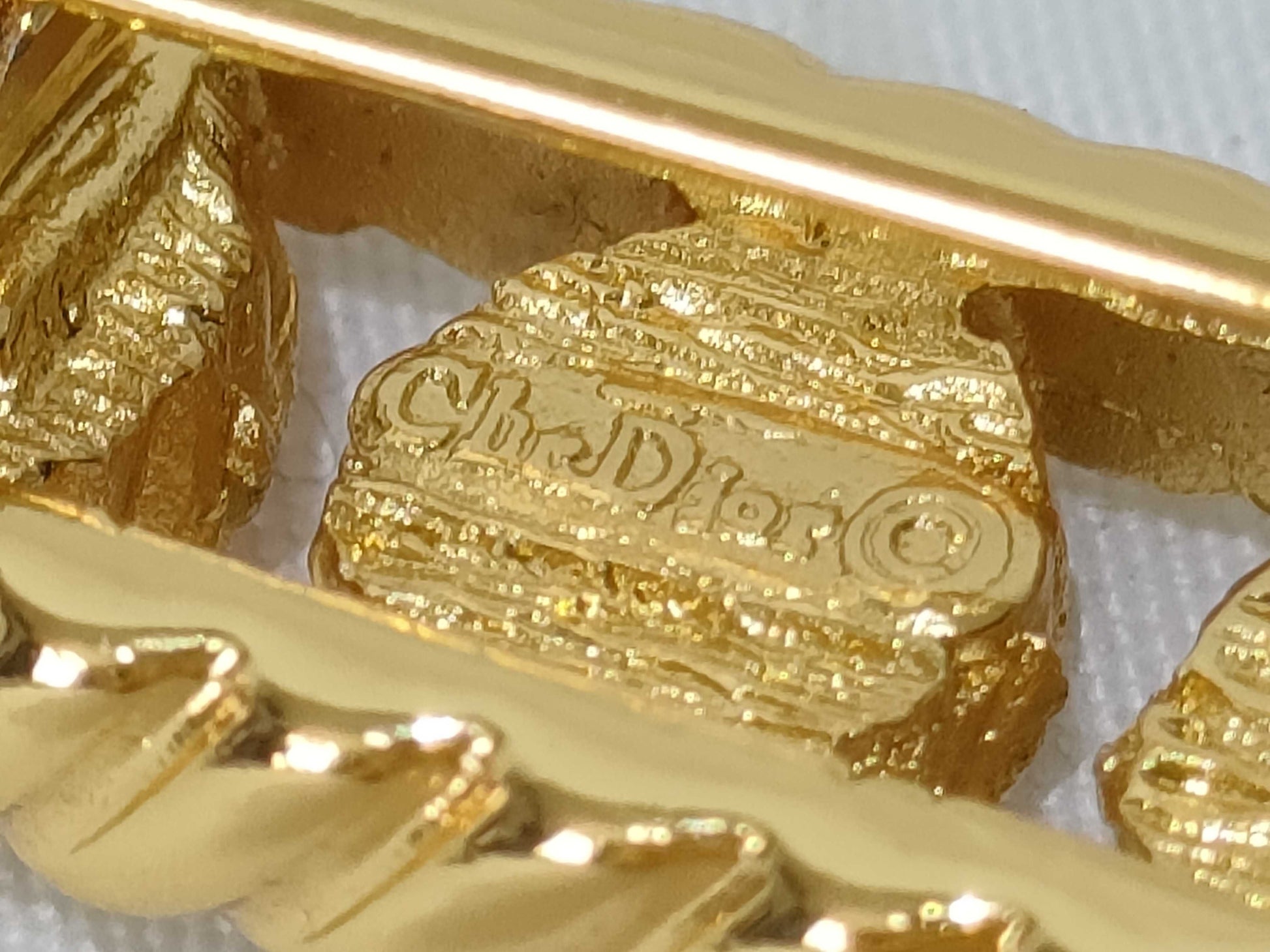 Dior Jellyfish Brooch GP Gold