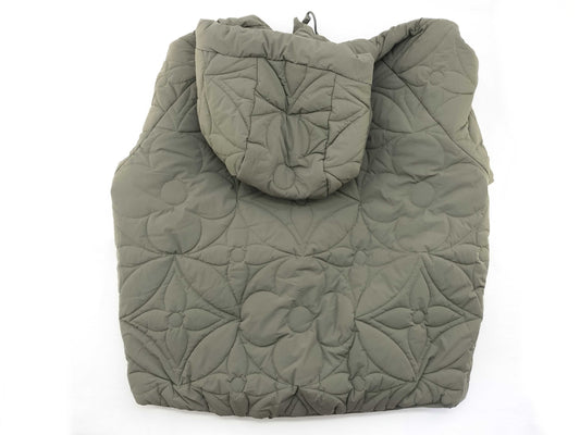 LOUIS VUITTON HMB47WPPX FLOWER QUILTED HOODIE JACKET Size 50 Jacket Coat