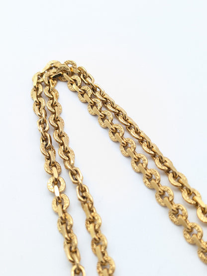 Yves Saint Laurent Yves Saint Laurent Gold Twist Necklace