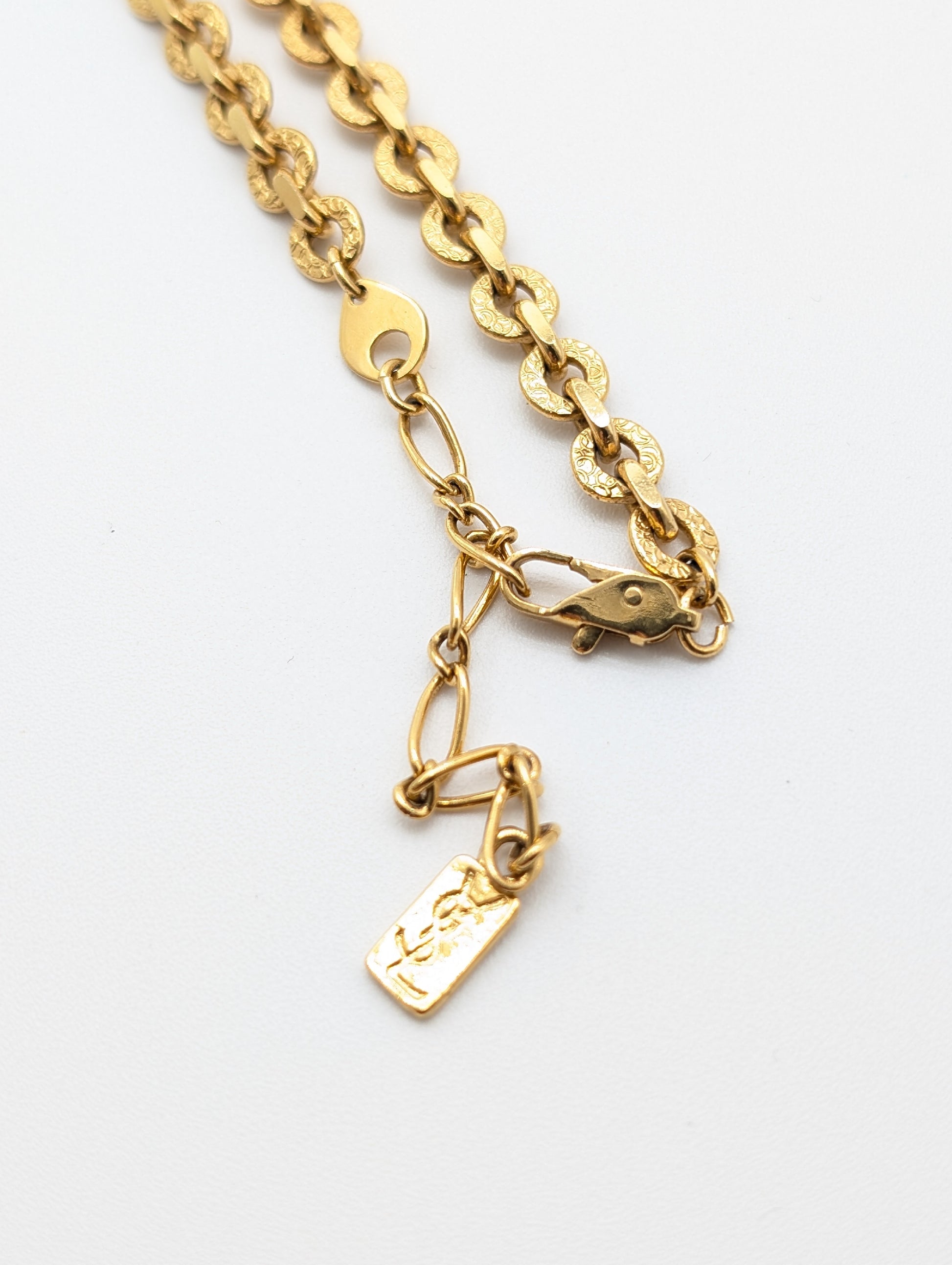 Yves Saint Laurent Yves Saint Laurent Gold Twist Necklace