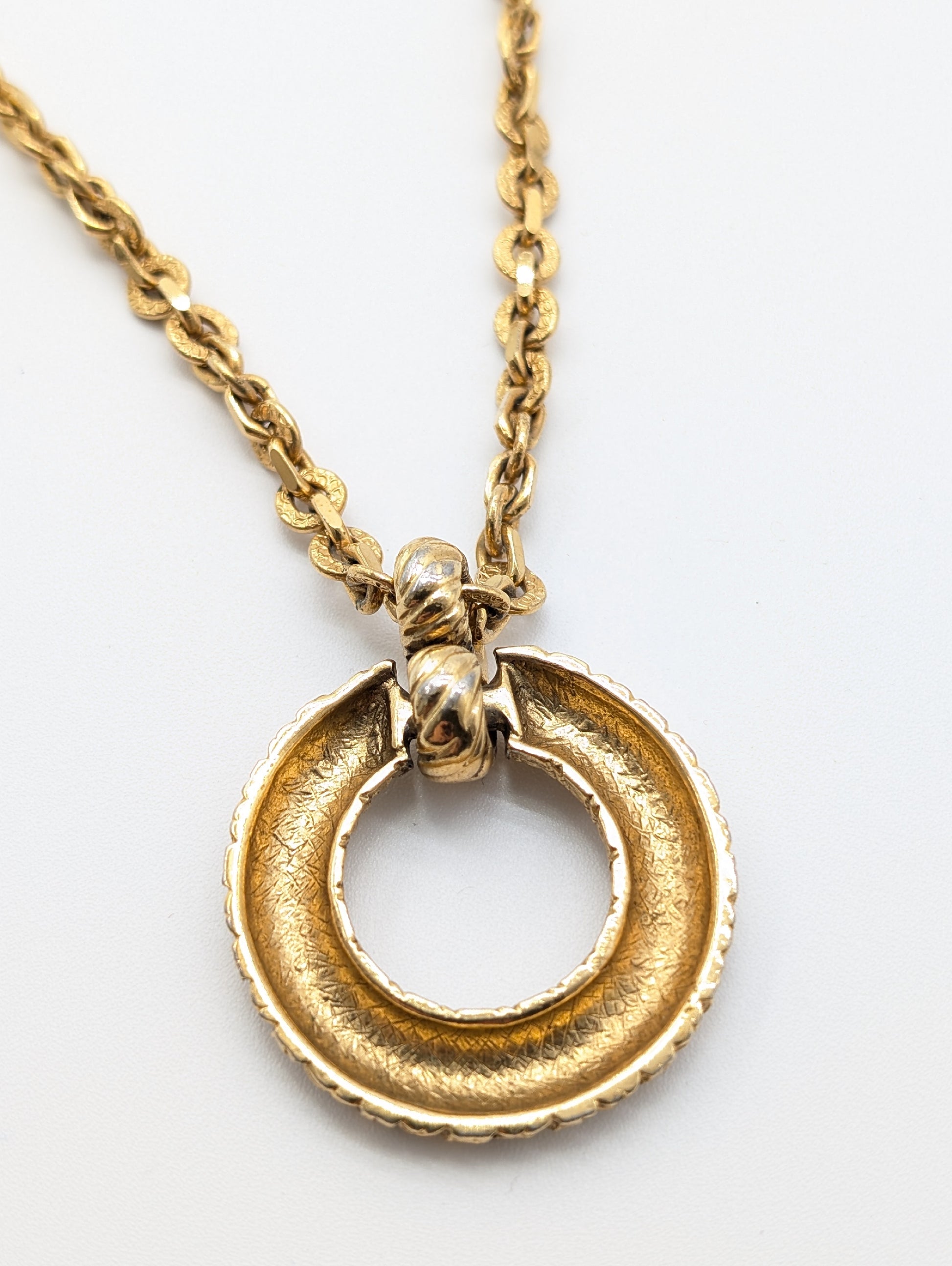 Yves Saint Laurent Yves Saint Laurent Gold Twist Necklace