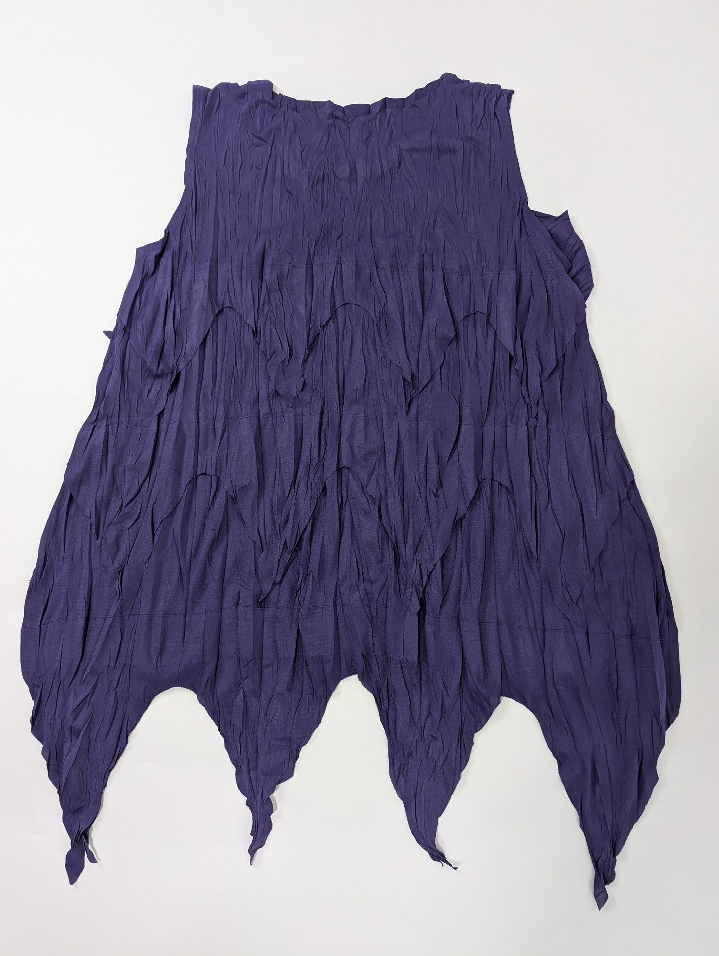 PLEATS PLEASE PLEATS PLEASE Wrinkled Cut and Sew Tunic Dress, Size 3