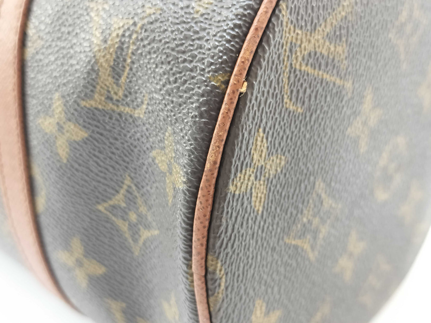LOUIS VUITTON Monogram Papillon Handbag with Pouch