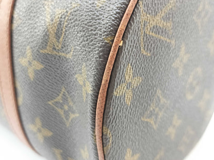LOUIS VUITTON Monogram Papillon Handbag with Pouch
