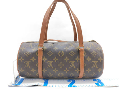 LOUIS VUITTON Monogram Papillon Handbag with Pouch