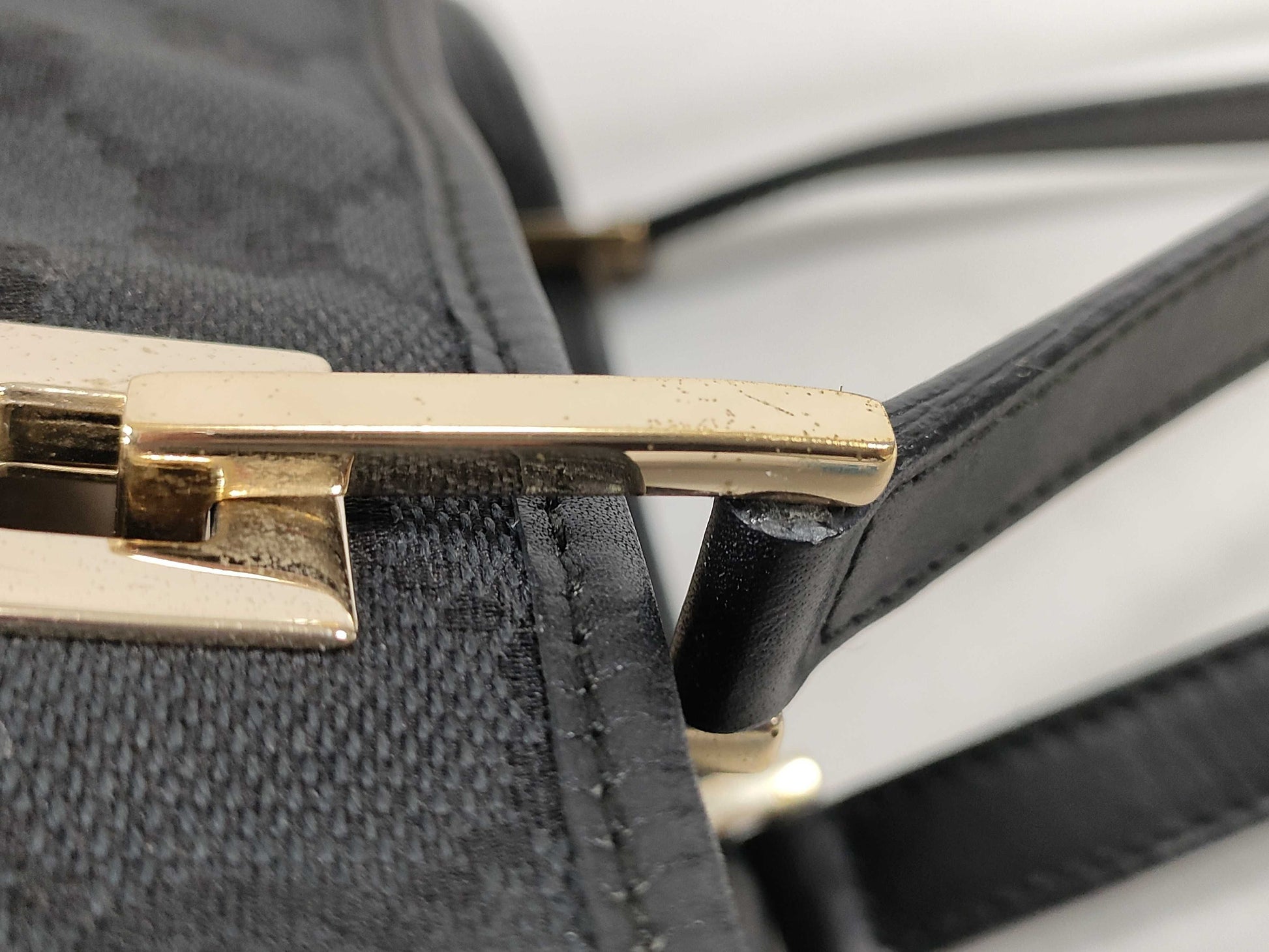 GUCCI GG Canvas Tote Bag 002 1098 Black W24cm Tote Bag