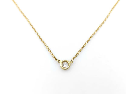 Tiffany & Co. By the Yard 1PD YG 750 1.9g Necklace 