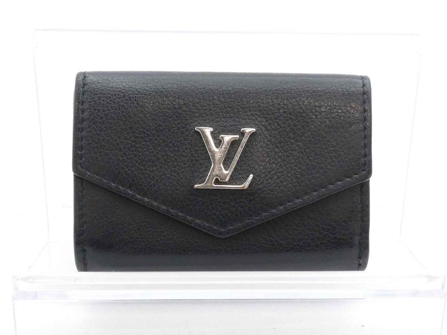 LOUIS VUITTON Portefeuille Lock Mini Lockme Wallet