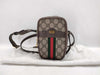 GUCCI GG Supreme Ophidia Shoulder Bag 546595 GG Supreme Canvas and Leather Shoulder Bag