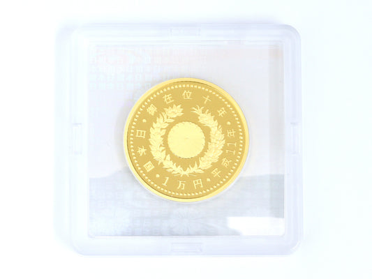 100,000 Yen Gold Coin, 24K Gold, 20.0g, Other Small Items 