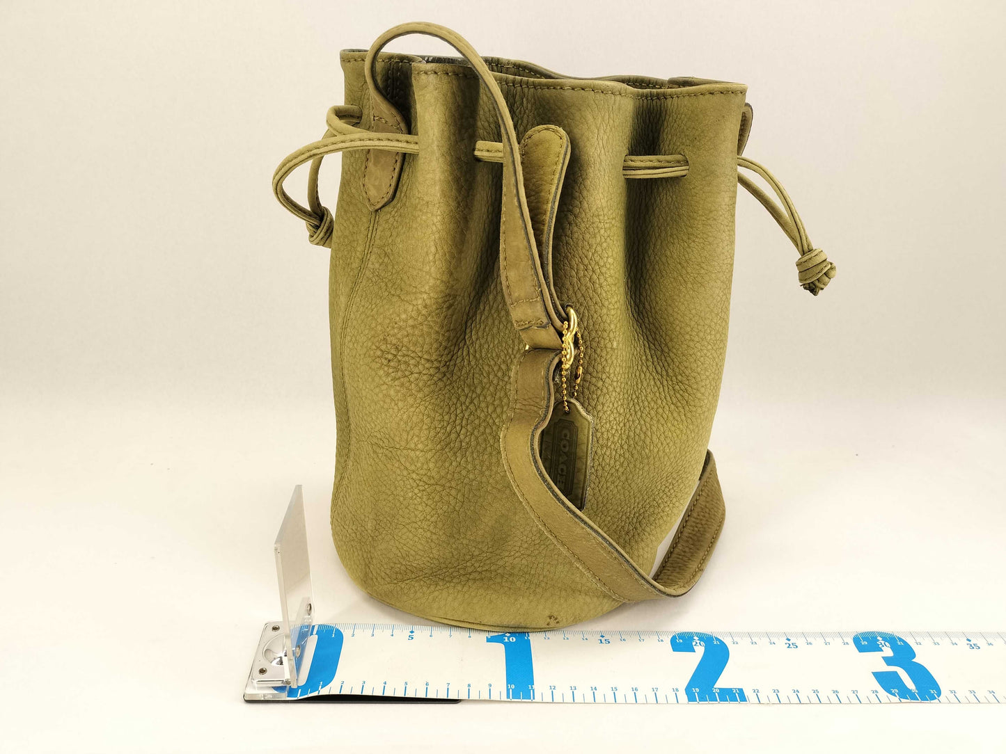 COACH Old Coach 4931 Nubuck Shoulder Bag