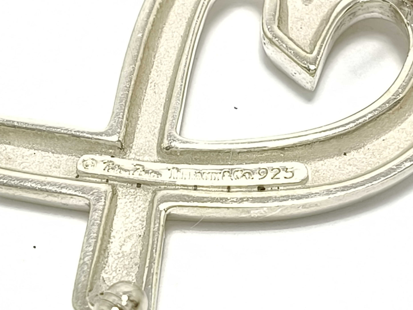 Tiffany & Co. Loving Heart Tiffany 925 9.5g Brooch