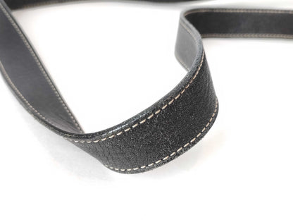 COACH Shoulder Bag Leather Black Shoulder Bag