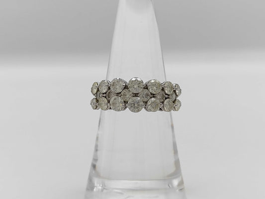 D2.00ct Pt900 4.7g Ring 