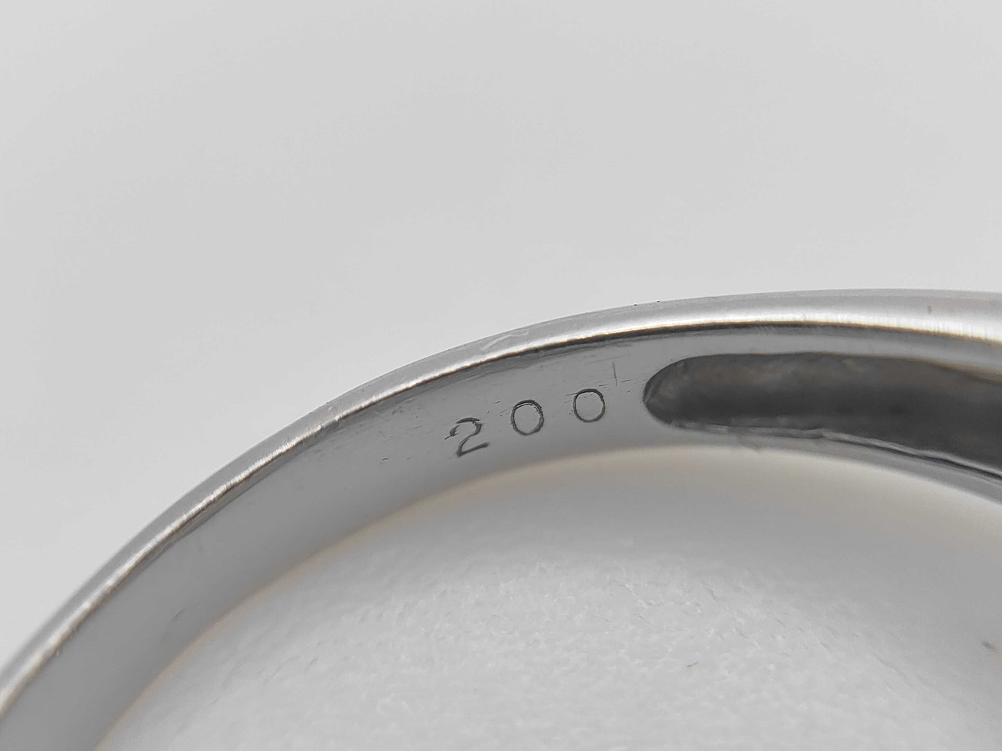 D2.00ct Pt900 4.7g Ring 