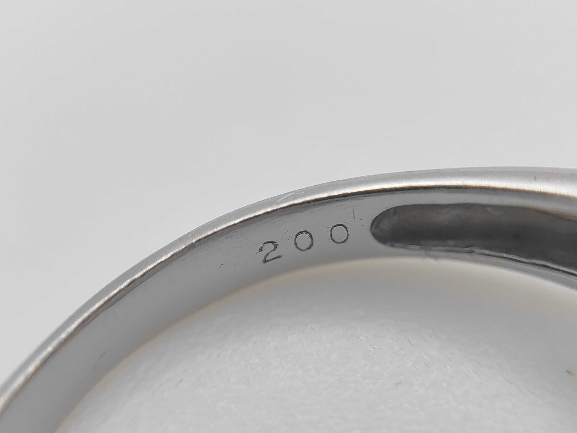 D2.00ct Pt900 4.7g Ring 