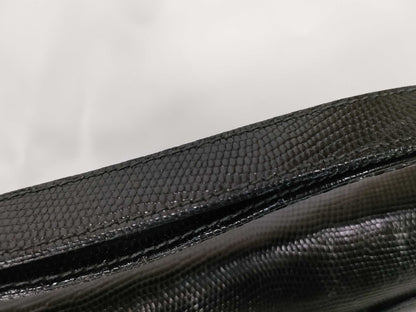 GUCCI Old Lizard One-Shoulder Bag Handbag