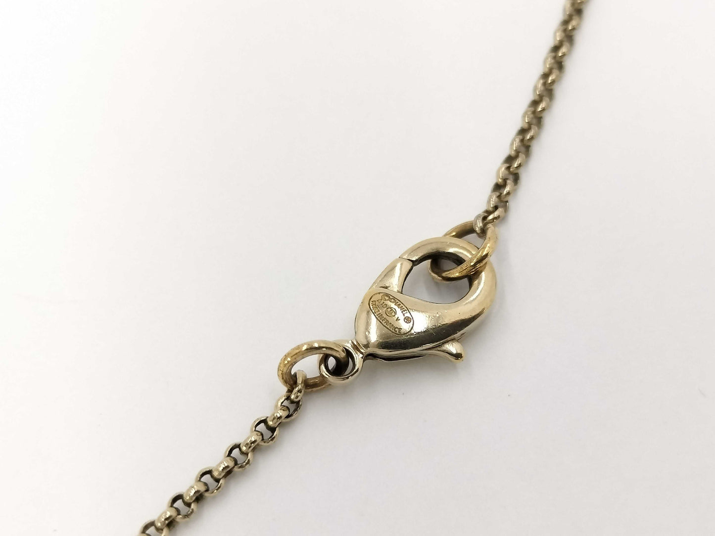 CHANEL CHANEL Coco Mark Necklace Gold A19V Necklace