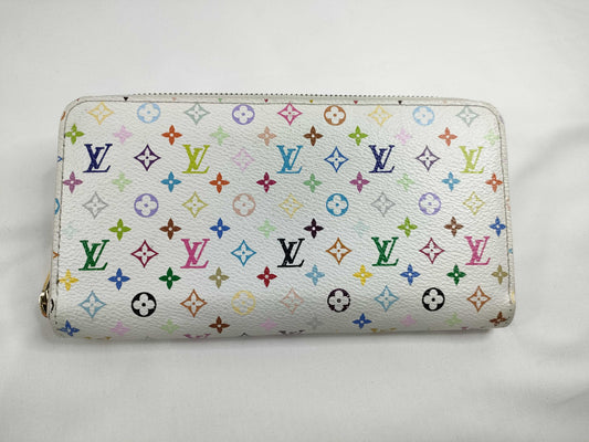 LOUIS VUITTON Monogram Multicolore Zippy Wallet Multicolore M60241 CA0089 Wallet