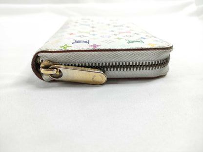 LOUIS VUITTON Monogram Multicolore Zippy Wallet Multicolore M60241 CA0089 Wallet