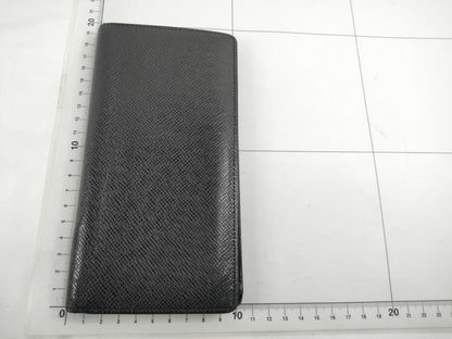LOUIS VUITTON Taiga Brazza Taiga Noir M30285 RA2230 Wallet