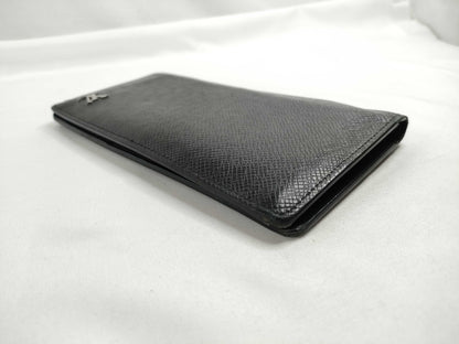 LOUIS VUITTON Taiga Brazza Taiga Noir M30285 RA2230 Wallet
