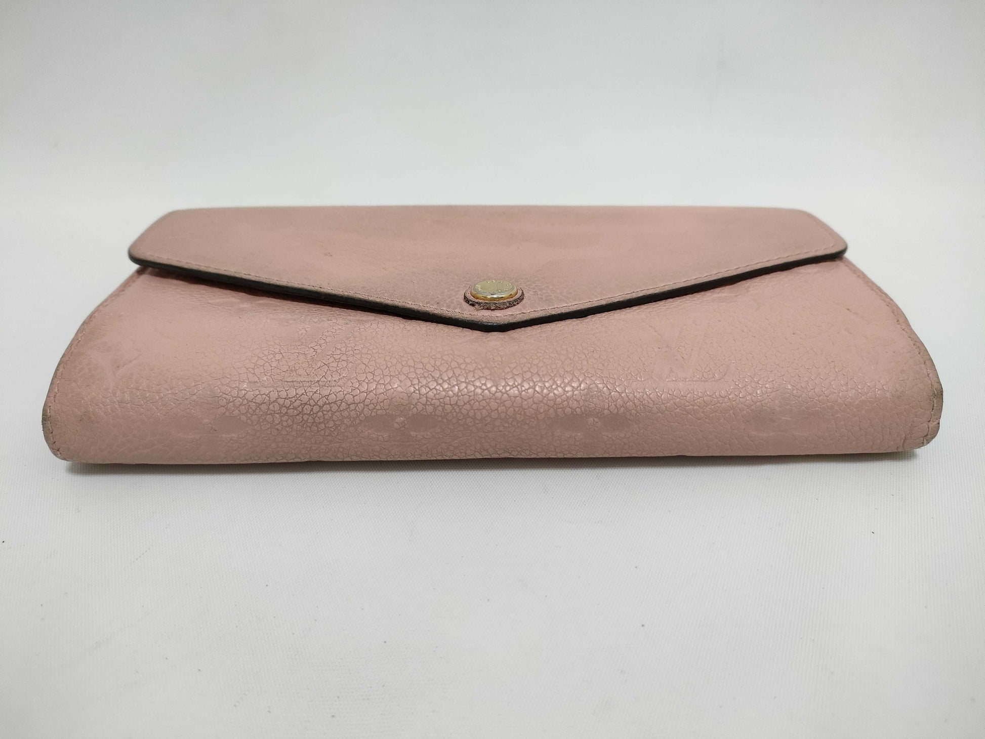 LOUIS VUITTON Monogram Empreinte Sarah Monogram Empreinte Rose M64082 CA2178 Wallet