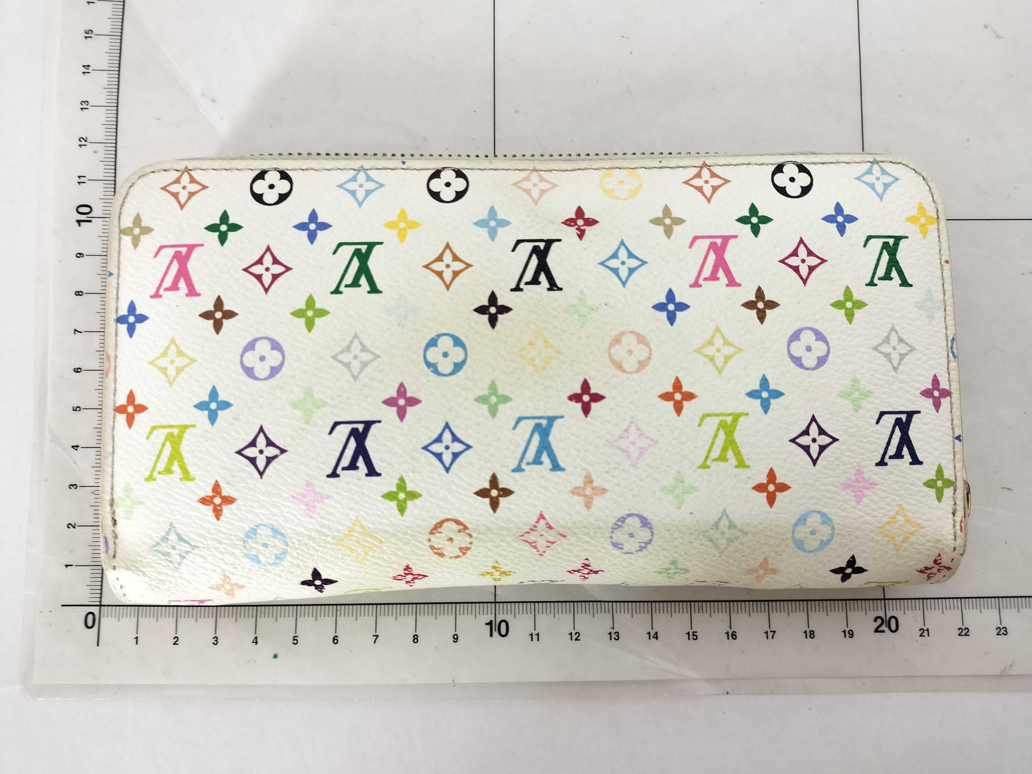 LOUIS VUITTON Monogram Multicolore Zippy Wallet Multicolore M60241 CA4113 Wallet