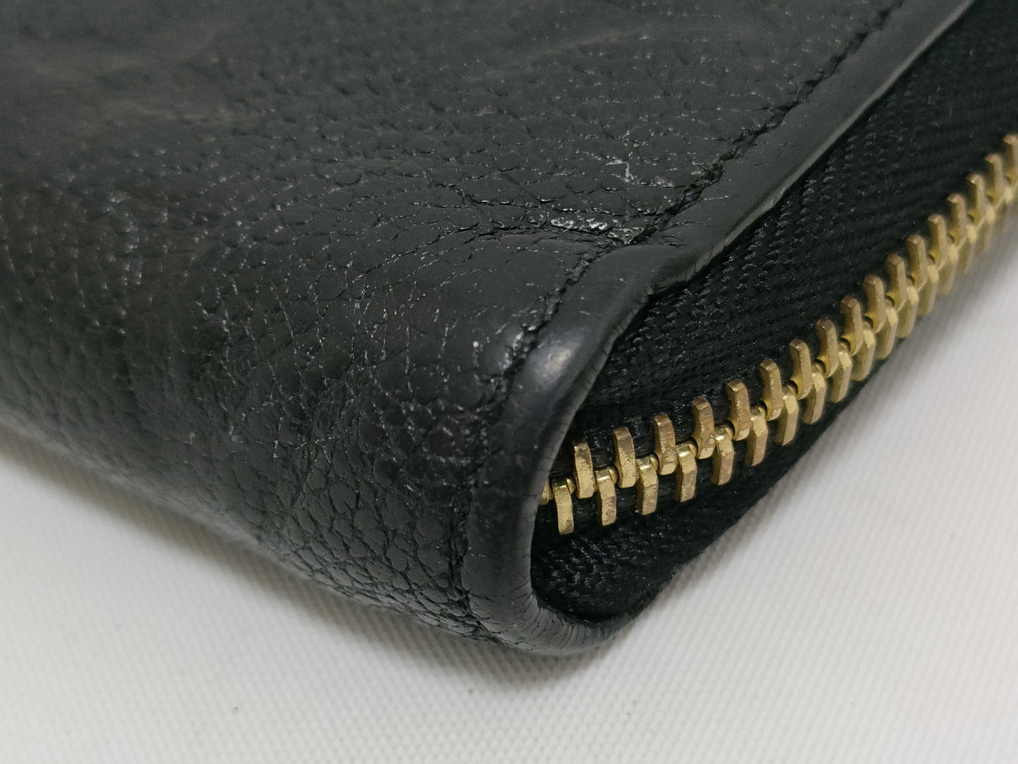 LOUIS VUITTON Monogram Empreinte Zippy Wallet Monogram Empreinte M61864 SP1147 Wallet