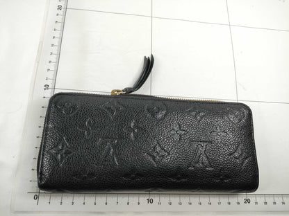 LOUIS VUITTON Monogram Empreinte Wallet, Louis Vuitton Clemence Monogram Empreinte M60171 SP2116