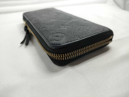 LOUIS VUITTON Monogram Empreinte Wallet, Louis Vuitton Clemence Monogram Empreinte M60171 SP2116