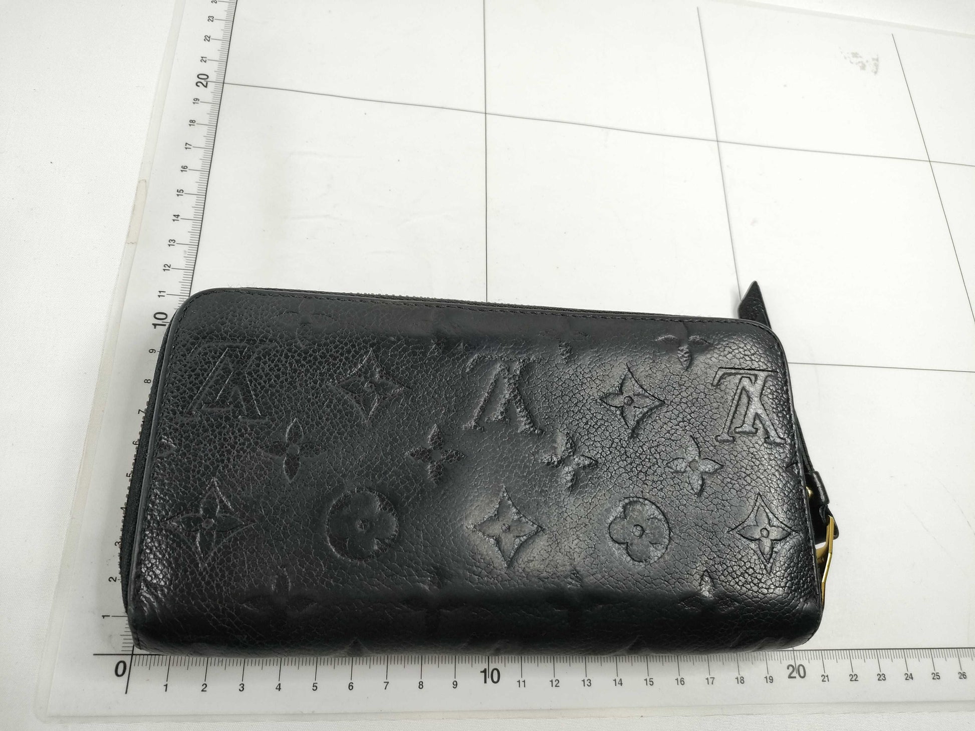 LOUIS VUITTON Monogram Empreinte Zippy Wallet Monogram Empreinte M61864 TN4186 Wallet