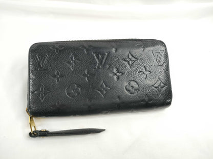 LOUIS VUITTON Monogram Empreinte Zippy Wallet Monogram Empreinte M61864 TN4186 Wallet