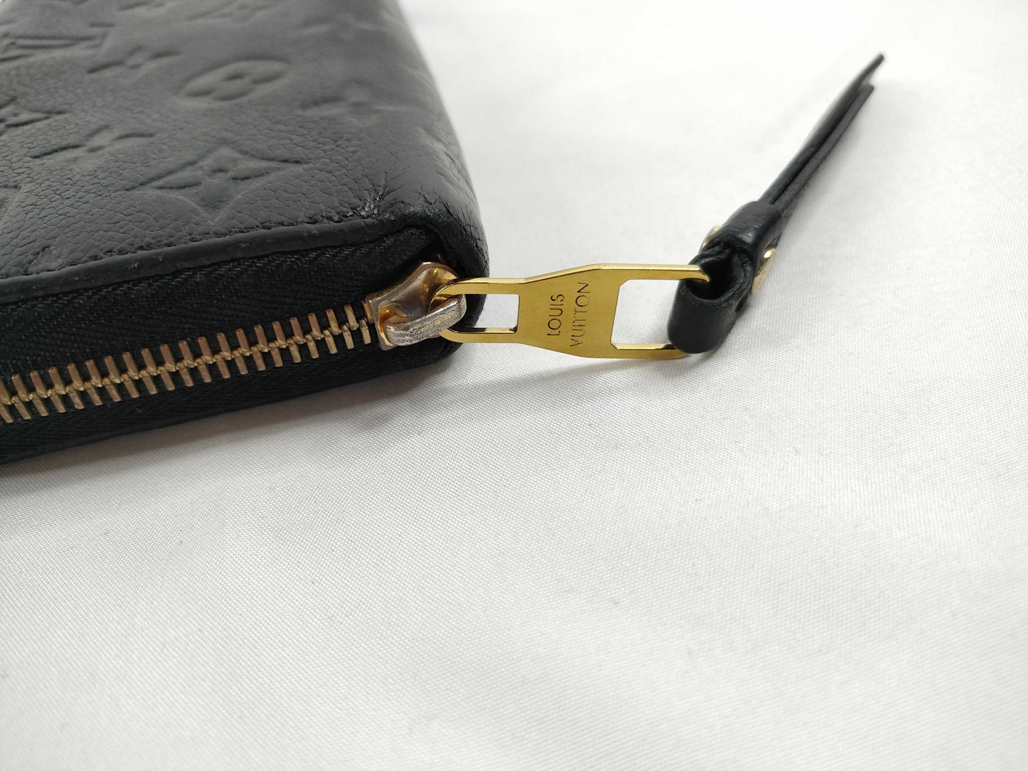 LOUIS VUITTON Monogram Empreinte Zippy Wallet Monogram Empreinte M61864 TN4186 Wallet