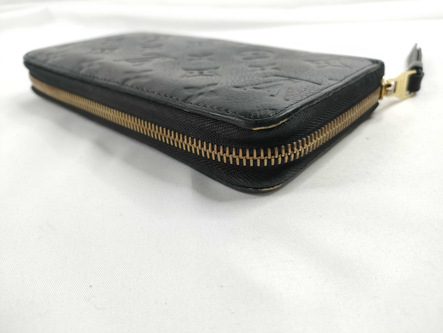 LOUIS VUITTON Monogram Empreinte Zippy Wallet Monogram Empreinte M61864 TN4186 Wallet