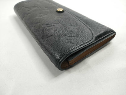 LOUIS VUITTON Monogram Empreinte Louis Vuitton Emily Monogram Empreinte M62369 CA0290 Wallet