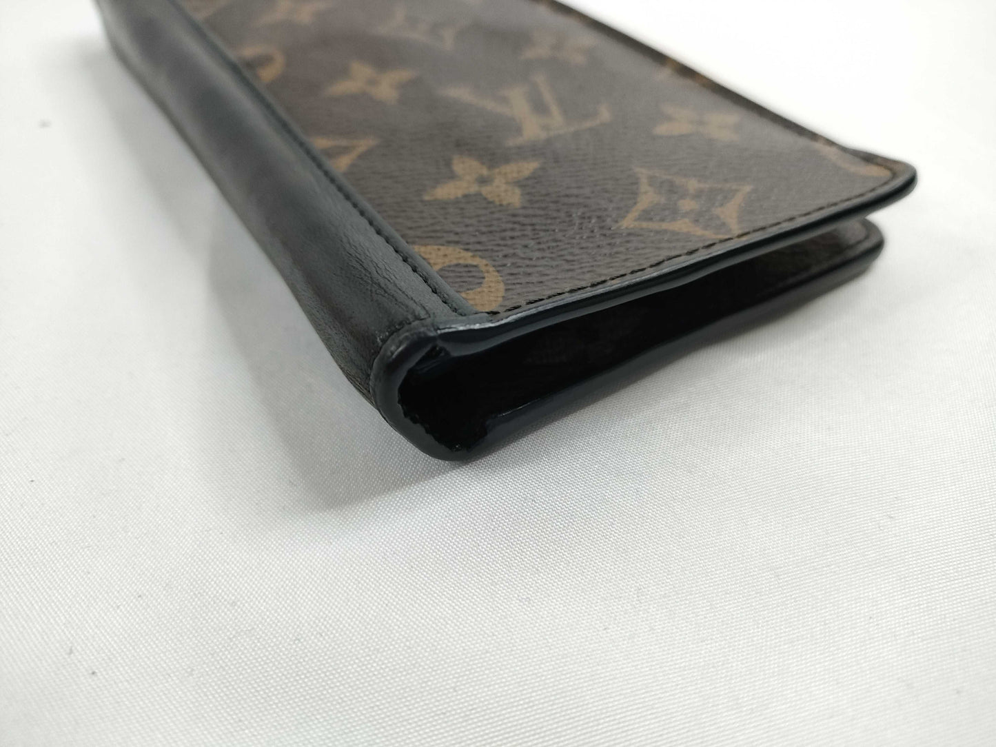 LOUIS VUITTON Monogram Macassar Louis Vuitton Tanon Monogram Macassar M93800 CT2187 Wallet